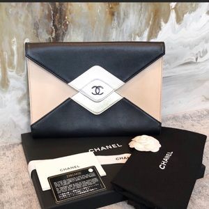 Chanel Multi Color Envelope CC Clutch